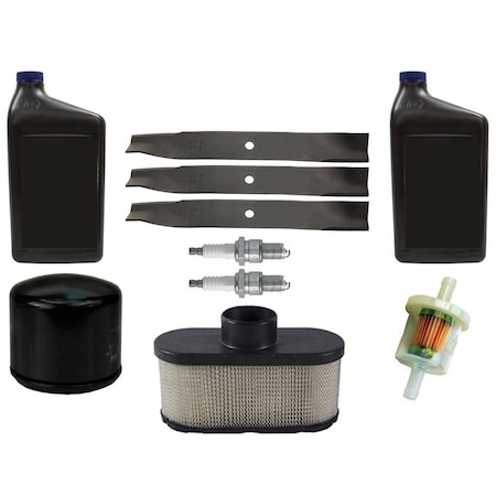 Aic Replacement Parts 50 Fits Toro Time Cutter Z Fits Kawasaki V-Twin Engine Tune-Up Kit MX5060 Z 110-6837-03-TUNEUPKIT